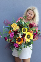 Koloria, kompozycja nagrobna w naczyniu