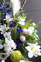 Premium Decoria, bukiet nagrobny we wkładzie do wazonu