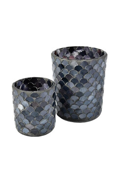 Spring, lampion szklany 12C (mniejszy), wym.9x8cm