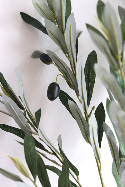 Oliwka Green, gałązka sztuczna roślina, 1szt. dł.100cm
