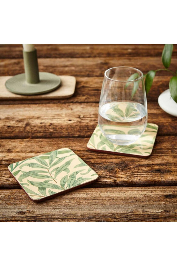 Willow Bough Green, podkładki korkowe, małe
