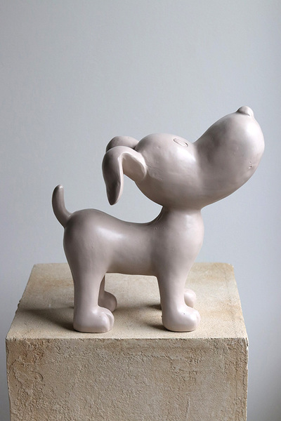 Dog in the Fog, figurka pies reksio 