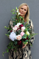 Nerona, nagrobny bukiet we wkładzie do flakonu