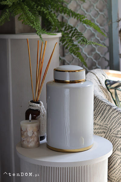 amfora pojemnik z pokrywką	