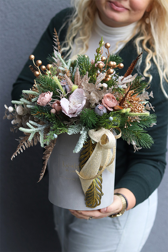 Glamour Luxano, zimowy flowerbox