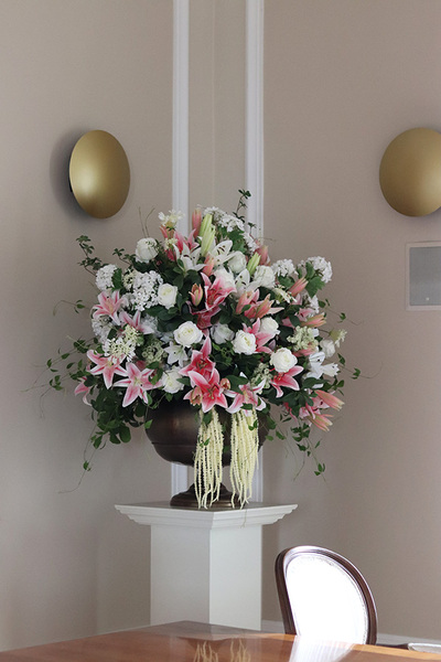 Pałac Ślubów Saute D, kompozycja kompozycja w naczyniu klienta