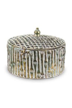 Hong Kong B, szkatułka puzderko metalowe, wym.18x25.5cm 