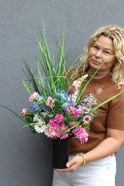 Meadow Hyre 2, bukiet z polnych kwiatów, dł.90cm