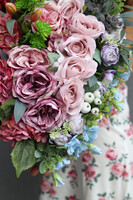 Pink Omnia, nagrobna dekoracja serce w skrzynce