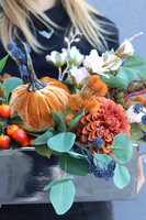 Brineta, kompozycja / stroik jesienny, wym.35x40x95cm