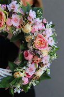 Abella Novia, subtelny wianek na drzwi, śr.33cm 