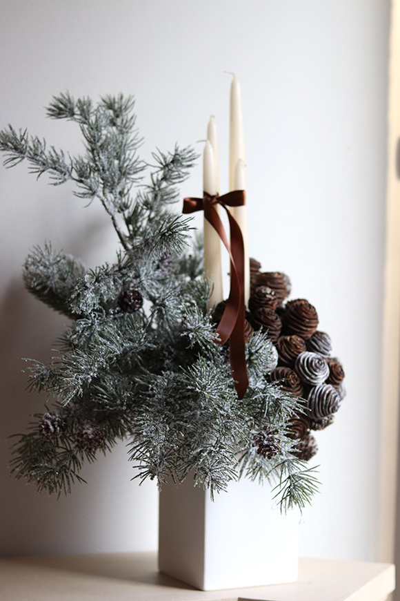 Naturena, świąteczny stroik adwentowy