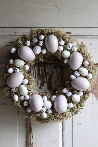 Eggs Naturallo, wianek wielkanocny z jajkami, śr.33cm