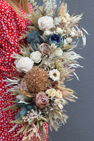 La Guel Boho Blue 2, kompozycja kwiatowa na stół Laos