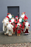 bożonarodzeniowa figurka/miękki stojący Mikołaj G, wys.92cm	