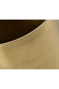 Gold Line, metalowy wazon na nóżkach, wym.15x15x20cm