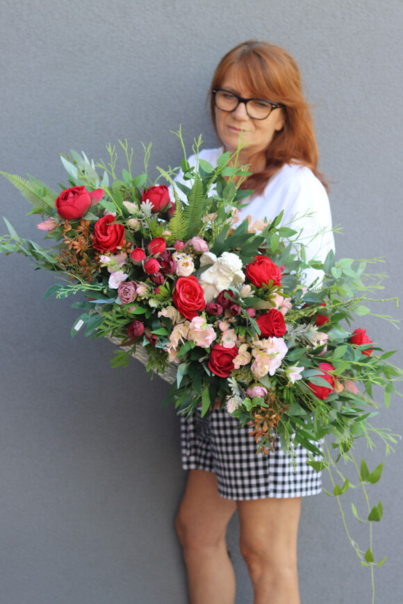 Angelo Reddino Premium, dekoracja nagrobna z aniołem