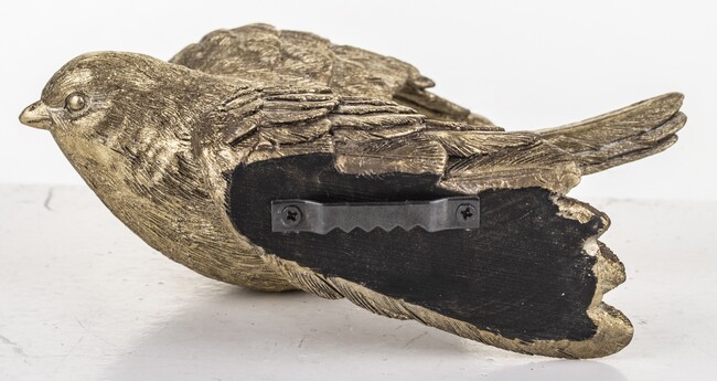 Birds Gold, dekoracja ścienna ptaszki