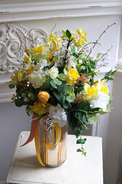 Amira Goldis, elegancki bukiet w wazonie, wys.50cm