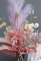 Rewia Light Pink, różowy bukiet dekoracyjny