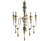 Vintage Żyrandol 9, wym.64x64x84cm