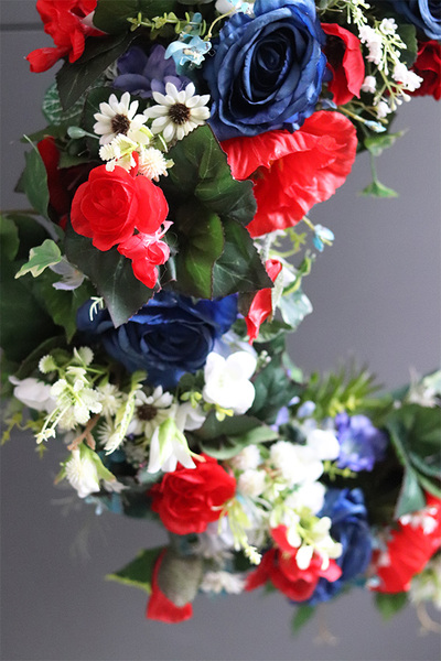 Barwy Mazowsza 2, wianek dekoracyjny na drzwi