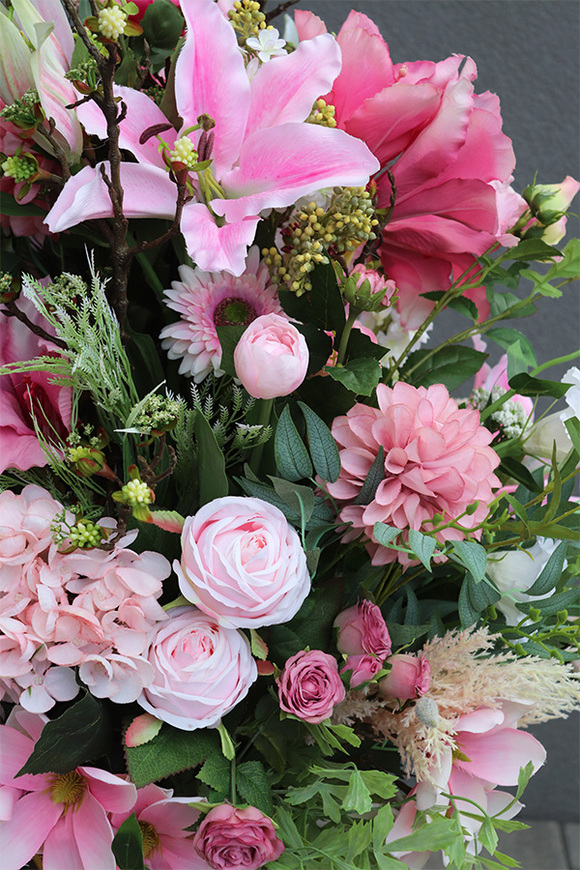 Kviatova, ekskluzywna kompozycja w naczyniu na trójnogu, wys.123cm