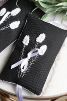 Lavendera Black, saszetka zapachowa z lawendą, wym.12x8cm