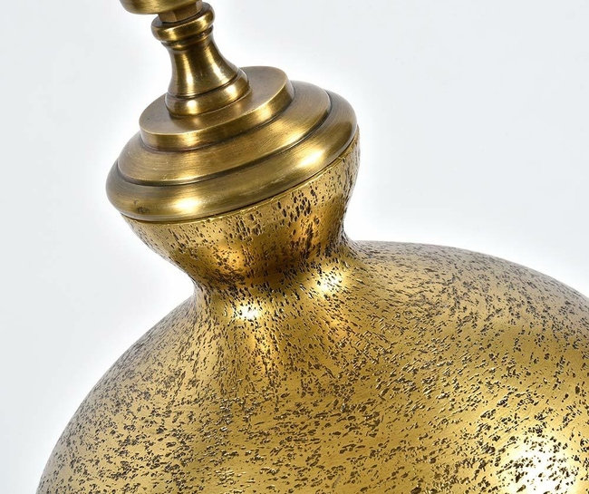Deluxe Gold 5, Arabesca, lampa stołowa, wym.25x25x46cm