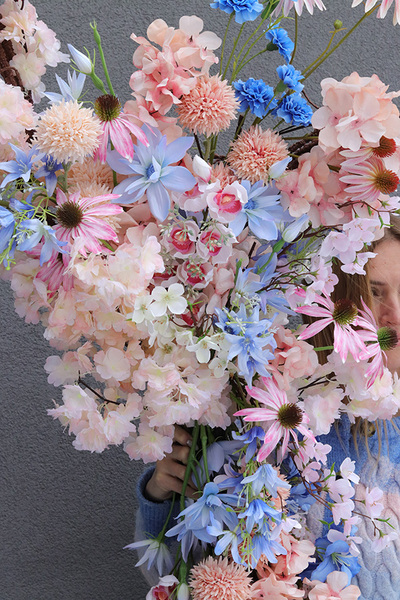 Poetica, pastelowa girlanda dekoracyjna