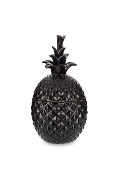 Ananas Black, pojemnik ceramiczny B, wym.23x12x12cm