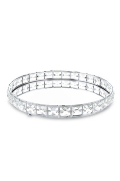 Resplent Silver B, dekoracyjna taca lustrzana, śr.28cm