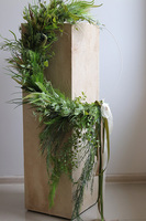 Zielony Księżyc Subtelle, zielony wianek na obręczy