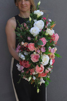 Gefiana, dekoracja w drewnianej skrzynce