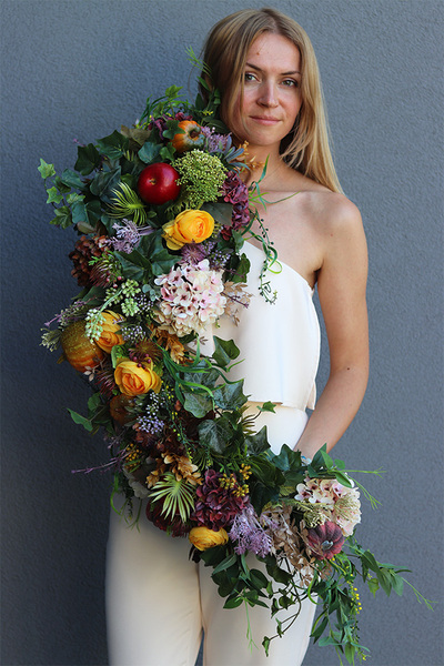 Molenda, barwna girlanda jesienna, dł.1m