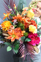 Ramenia, bukiet nagrobny we wkładzie