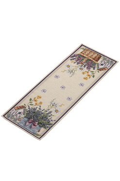 Lawendowa Bajka, bieżnik gobelinowy, 100x38cm