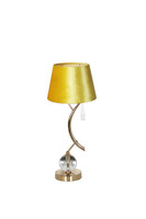 Golden Branch, lampa stołowa z abażurem