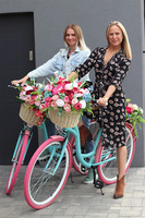 Bicycletta Primaveria, rower z dekoracją kwiatową