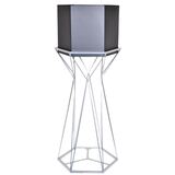 kwietnik /  metalowa osłonka, Tertre Gris B, wys.64cm