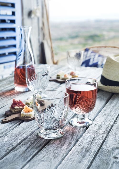 OD RĘKI Belle ile, kieliszek do zimnych napojów, La Rochere, 6szt, poj.290ml