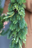 Natural 2, realistyczna girlanda iglasta z przyrostami