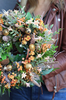 Rdzawa Wielkanoc, wielkanocny wianek z jajkami