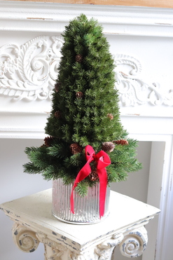 Illana Konika Deluxe, choinka dekoracyjna w donicy, wys.48cm 