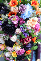 Zolana, jesienna wiązanka nagrobna