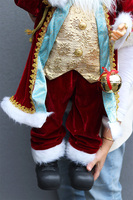 bożonarodzeniowa figurka/miękki stojący Mikołaj H, wys.93cm	