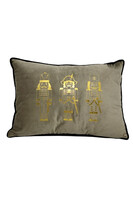 Christmas Nutcracker, poduszka dekoracyjna, szary, wym.50x35cm