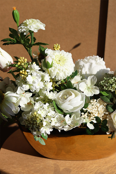 Wiosenna Biel, stroik wielkanocny z jajkiem