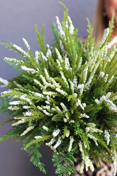 Biel Wrzosów Piano, kompozycja w czarnej misie