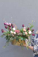 Tulippo England, komplet dekoracji nagrobnych